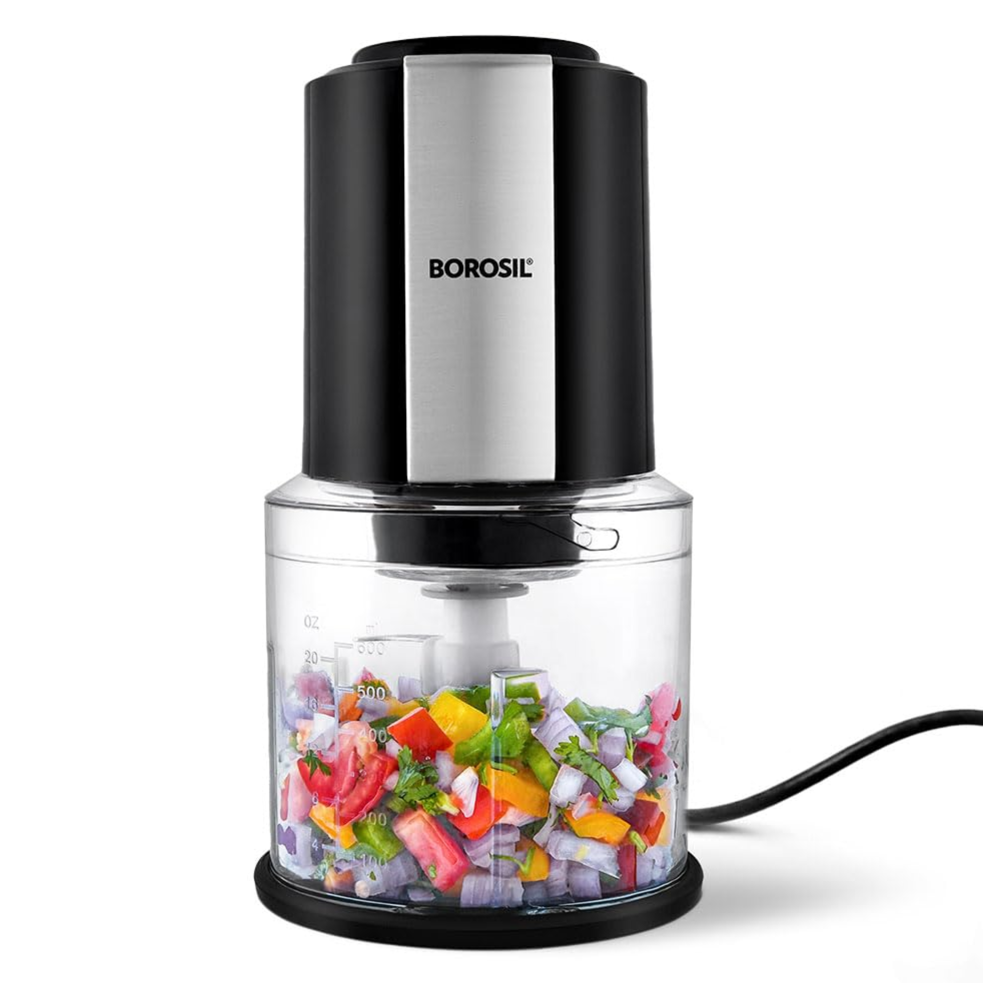 Borosil Chef Delite 300 Watts Electric Chopper for...